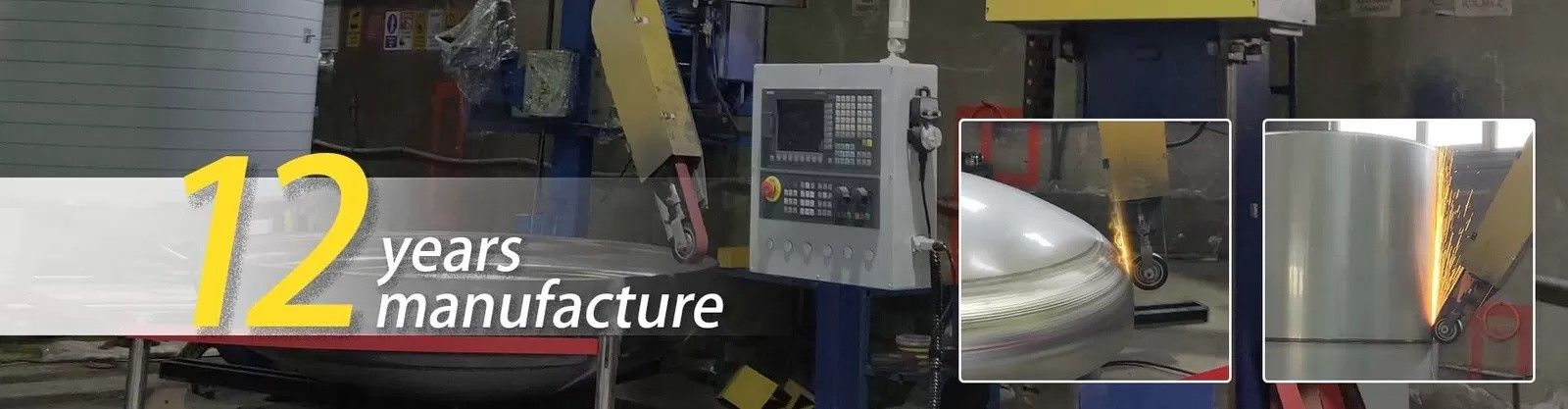 Mesin polishing ujung piring