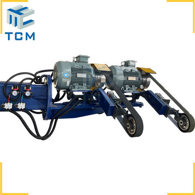 3600kg Automatic Polishing Sanding Machine Industrial Double Heads For Tank Vessel