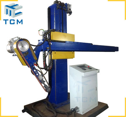 Steel Vessel Head Surface Grinding Equipment  Industrial Automatic Polishing Machine