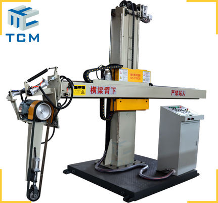 Steel Vessel Head Surface Grinding Equipment  Industrial Automatic Polishing Machine