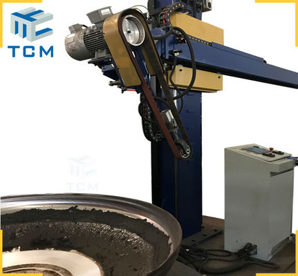 Steel Vessel Head Surface Grinding Equipment  Industrial Automatic Polishing Machine