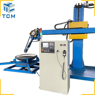 Steel Dish 7000mm Automatic Polishing Machine Tank Surface Polishing Machine