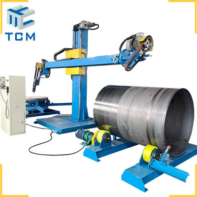 Steel Dish 7000mm Automatic Polishing Machine Tank Surface Polishing Machine