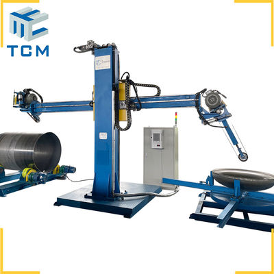 Steel Dish 7000mm Automatic Polishing Machine Tank Surface Polishing Machine