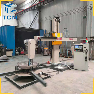 Stainless Steel Tank Head CNC Polishing Machine Automatic Belt Polishing Buffing Machine