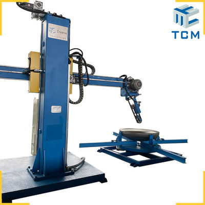 Stainless Steel Tank Head CNC Polishing Machine Automatic Belt Polishing Buffing Machine
