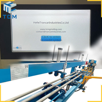 Sanitary Tubes Automatic Pipe Polishing Machine Internal Surface Mechanical Polishing
