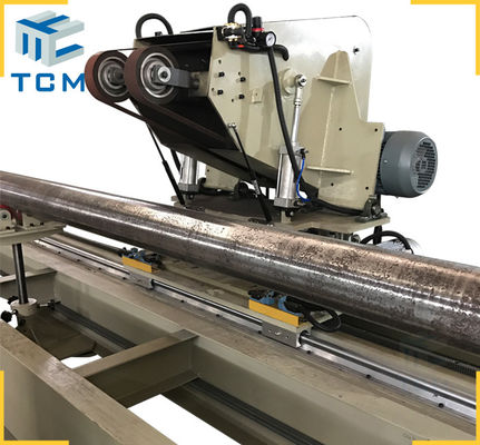 Rod Surface Chromed Pipe Buffing MachineHydraulic Cylinder Grinding Linishing