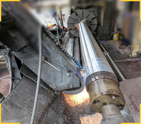Rod Surface Chromed Pipe Buffing MachineHydraulic Cylinder Grinding Linishing