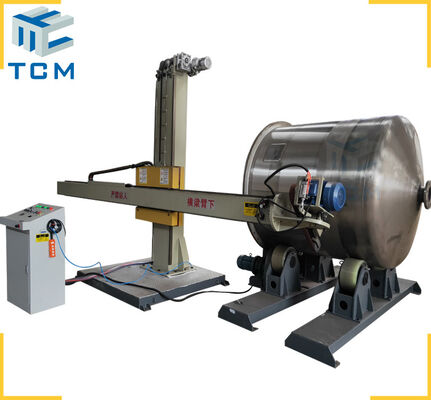 2 in 1 Automatic Polishing Machine for Steel Tanks with 8-15m2 per hour Efficiency and Custom Design Service