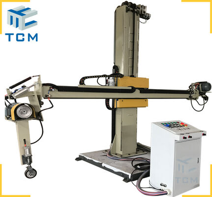 Stainless Steel shell and dish end polishing grinding machine automatic Polishing machine