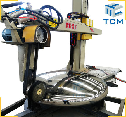 Otomatisasi Mesin Polishing untuk Dish Ends bagian dalam permukaan luar penggilingan polishing dari Trancar Industries China
