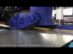 PLC Automatic Weld Planisher Untuk Lembar Baja Tangki Shell Permukaan Longitudinal Welds Finishing